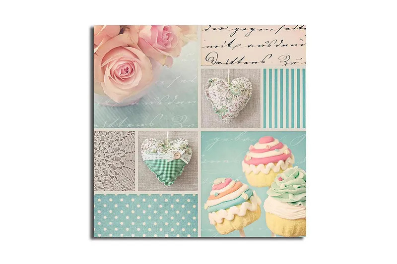 Canvastavla Flerfärgad, 45x45 cm