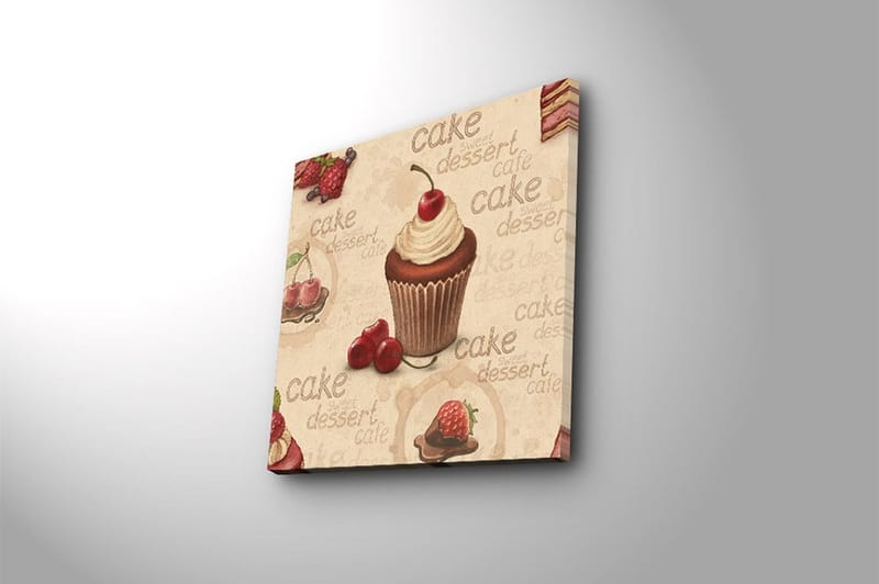 Canvastavla Flerfärgad - 45x45 cm - Inredning - Tavlor & konst - Canvastavlor