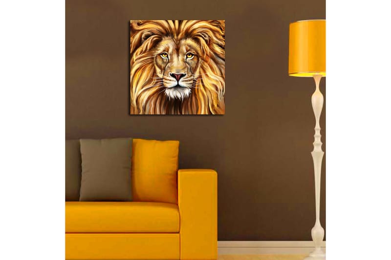 Canvastavla Flerfärgad - 45x45 cm - Inredning - Tavlor & konst - Canvastavlor