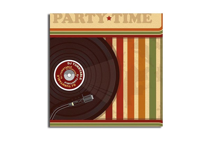 Canvastavla Flerfärgad, 45x45 cm