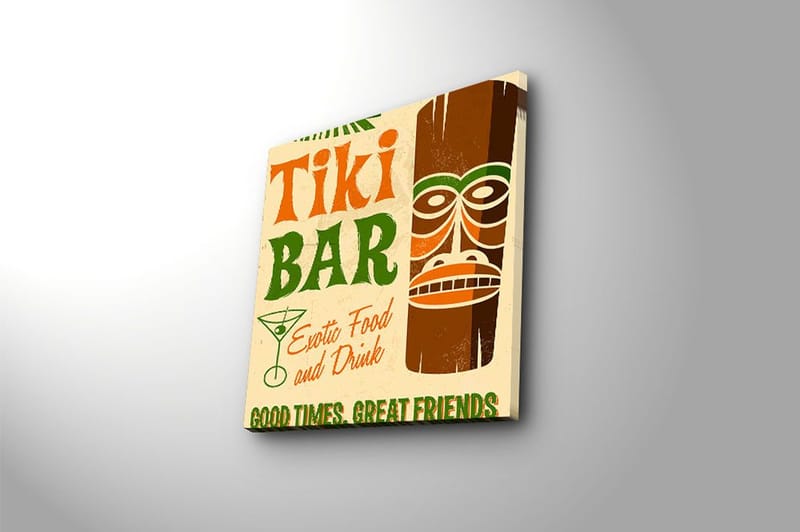 Canvastavla Flerfärgad - 45x45 cm - Inredning - Tavlor & konst - Canvastavlor