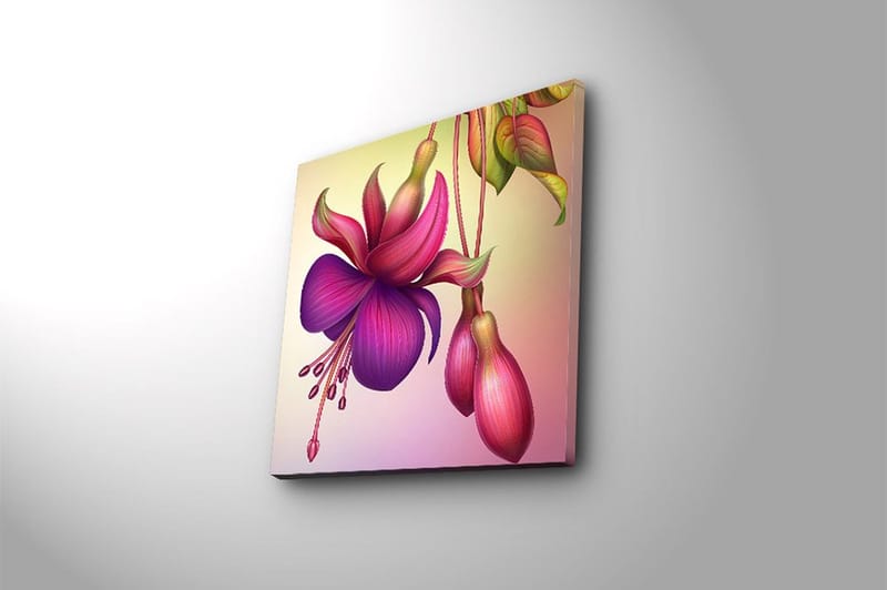 Canvastavla Flerfärgad - 45x45 cm - Inredning - Tavlor & konst - Canvastavlor