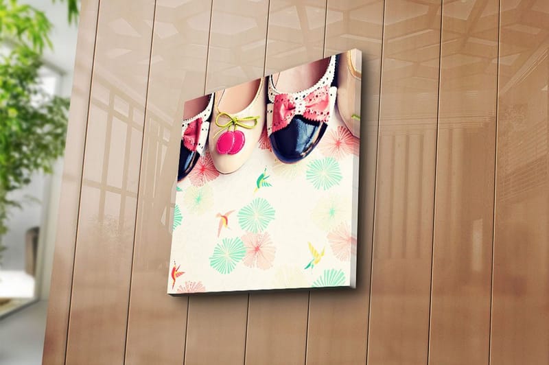 Canvastavla Flerfärgad - 45x45 cm - Inredning - Tavlor & konst - Canvastavlor