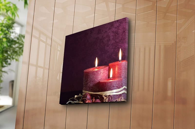 Canvastavla Flerfärgad - 45x45 cm - Inredning - Tavlor & konst - Canvastavlor