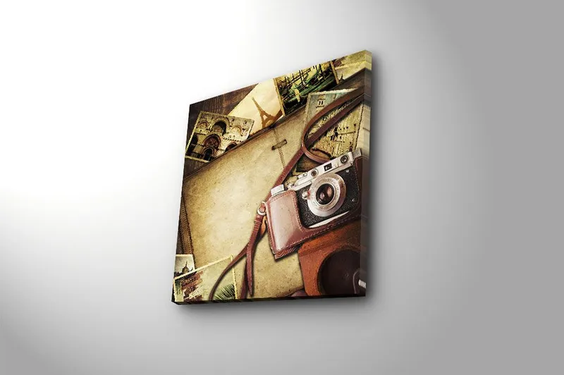 Canvastavla Flerfärgad - 45x45 cm - Inredning - Tavlor & konst - Canvastavlor