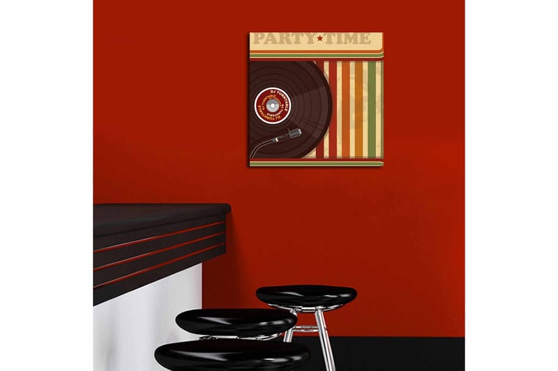 Canvastavla Flerfärgad - 45x45 cm - Inredning - Tavlor & konst - Canvastavlor