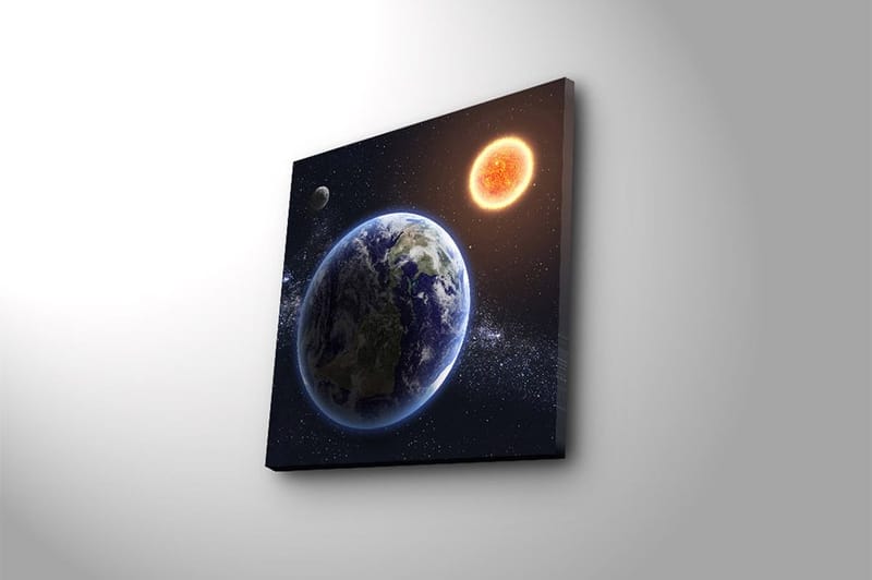 Canvastavla Flerfärgad - 45x45 cm - Inredning - Tavlor & konst - Canvastavlor