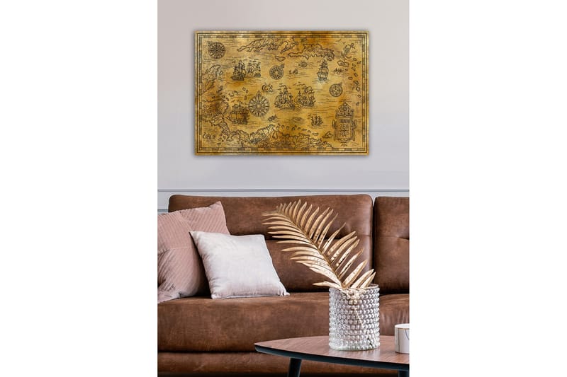 Canvastavla Flerfärgad - 50x70 cm - Inredning - Tavlor & konst - Canvastavlor