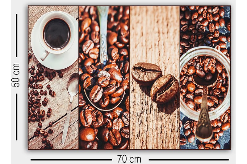 Canvastavla Flerfärgad - 50x70 cm - Inredning - Tavlor & konst - Canvastavlor