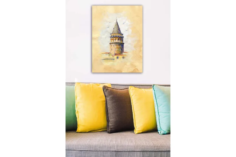 Canvastavla Flerfärgad - 50x70 cm - Inredning - Tavlor & konst - Canvastavlor