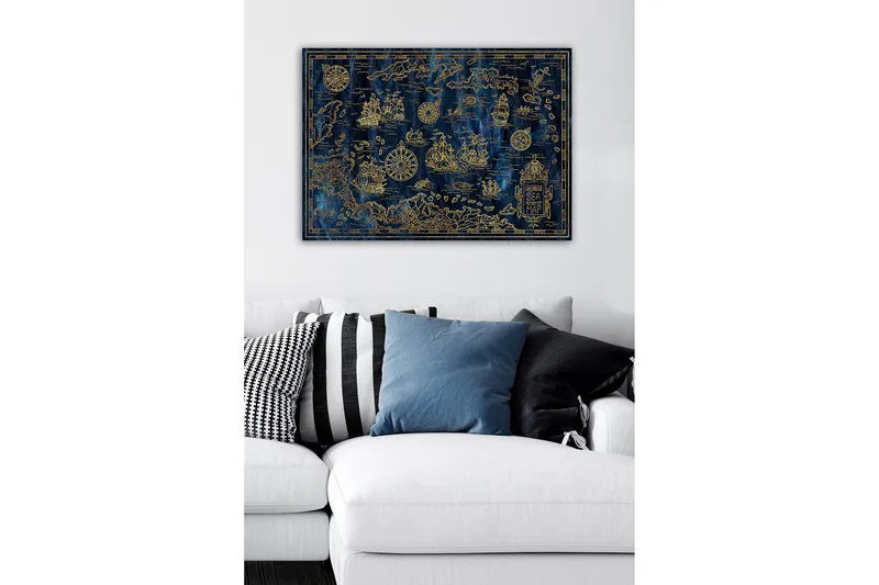 Canvastavla Flerfärgad - 50x70 cm - Inredning - Tavlor & konst - Canvastavlor