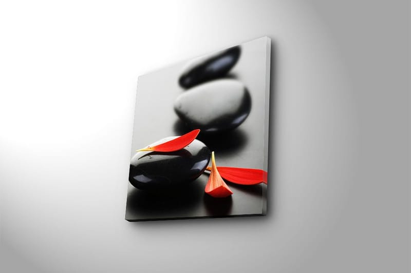 Canvastavla Floral Flerfärgad - 45x45 cm - Inredning - Tavlor & konst - Canvastavlor