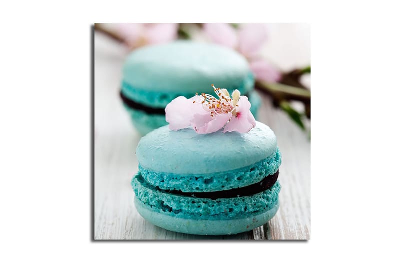 Canvastavla Floral Flerfärgad - 45x45 cm - Inredning - Tavlor & konst - Canvastavlor