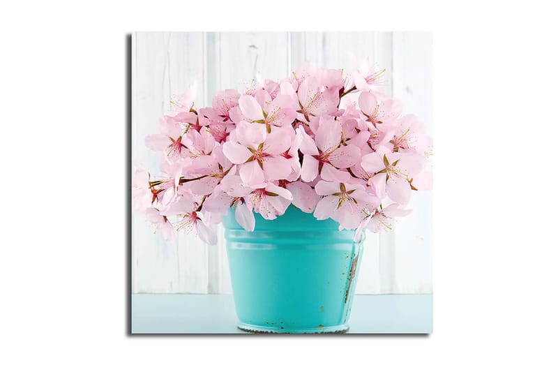 Canvastavla Floral Flerfärgad - 45x45 cm - Inredning - Tavlor & konst - Canvastavlor