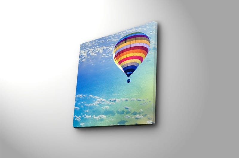 Canvastavla Floral Flerfärgad - 45x45 cm - Inredning - Tavlor & konst - Canvastavlor