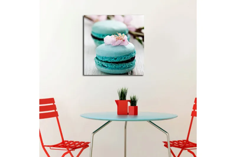 Canvastavla Floral Flerfärgad - 45x45 cm - Inredning - Tavlor & konst - Canvastavlor