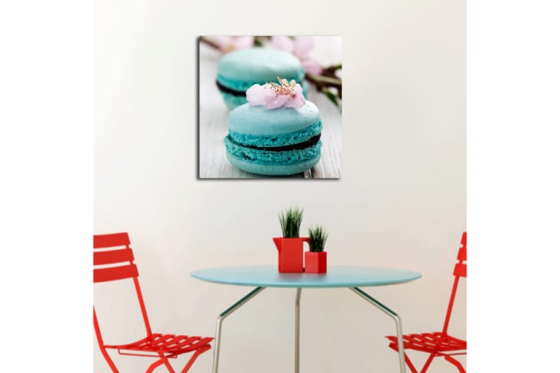 Canvastavla Floral Flerfärgad - 45x45 cm - Inredning - Tavlor & konst - Canvastavlor