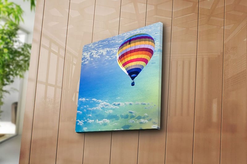 Canvastavla Floral Flerfärgad - 45x45 cm - Inredning - Tavlor & konst - Canvastavlor