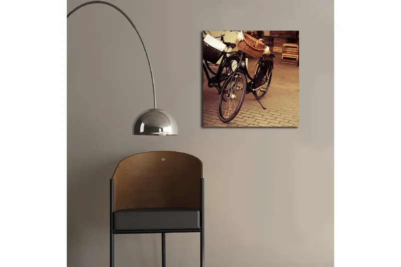 Canvastavla Floral Flerfärgad - 45x45 cm - Inredning - Tavlor & konst - Canvastavlor