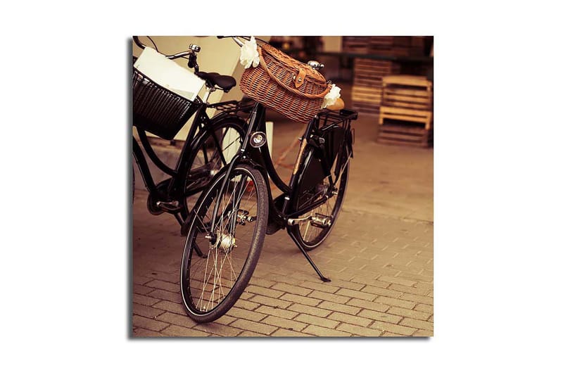 Canvastavla Floral Flerfärgad, 45x45 cm