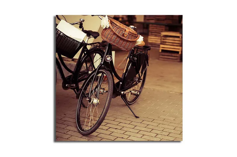 Canvastavla Floral Flerfärgad, 45x45 cm