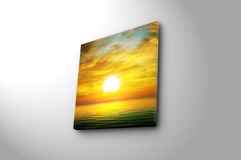 Canvastavla Floral Flerfärgad - 45x45 cm - Inredning - Tavlor & konst - Canvastavlor