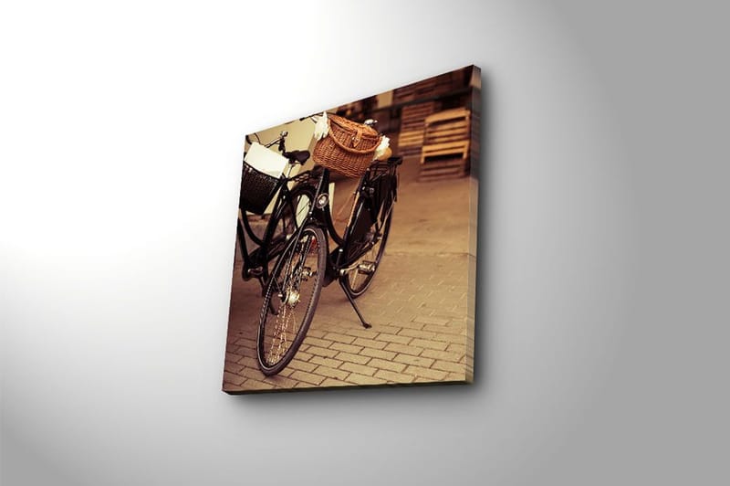 Canvastavla Floral Flerfärgad - 45x45 cm - Inredning - Tavlor & konst - Canvastavlor