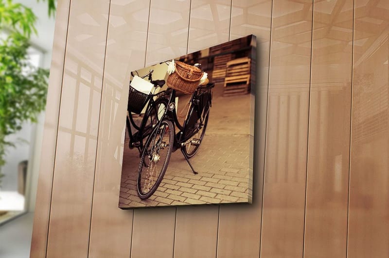 Canvastavla Floral Flerfärgad - 45x45 cm - Inredning - Tavlor & konst - Canvastavlor