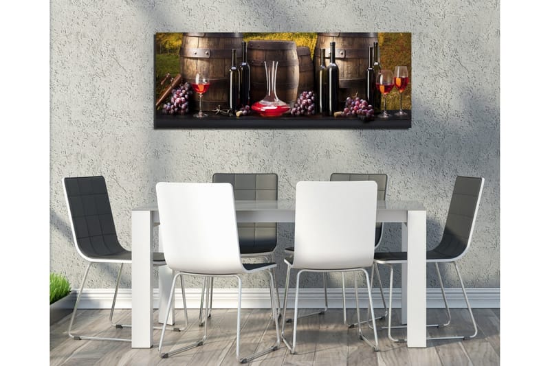 Canvastavla Franskt vintema - Svart - Inredning - Tavlor & konst - Canvastavlor