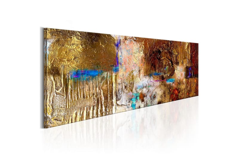 Canvastavla Golden Structure - Artgeist sp. z o. o. - Inredning - Tavlor & konst - Canvastavlor