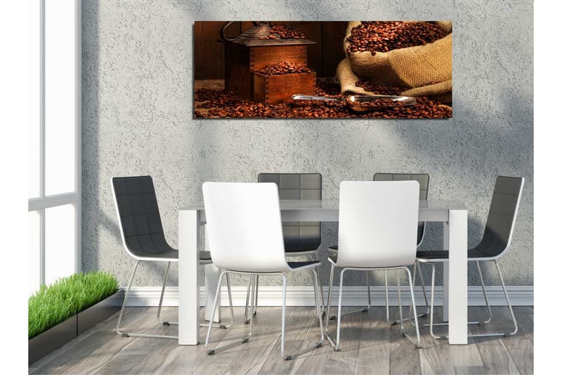 Canvastavla Kaffebönor - Brun - Inredning - Tavlor & konst - Canvastavlor
