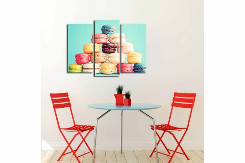 Canvastavla Kitchen 3-pack Flerfärgad - 20x39 cm - Inredning - Tavlor & konst - Canvastavlor