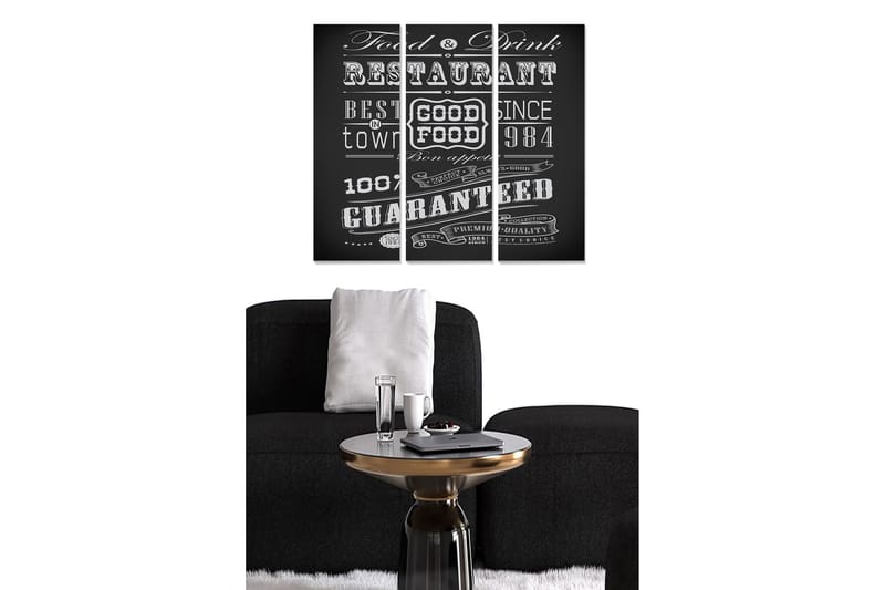 Canvastavla Kitchen 3-pack Flerfärgad - 20x50 cm - Inredning - Tavlor & konst - Canvastavlor