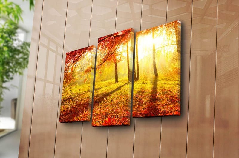 Canvastavla Kitchen 3-pack Flerfärgad - 20x39 cm - Inredning - Tavlor & konst - Canvastavlor