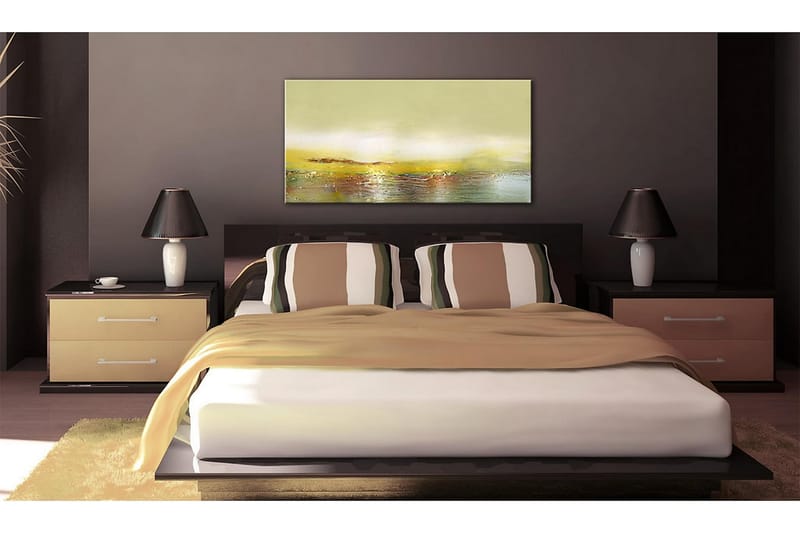 Canvastavla Mötande vågen 120x60 cm - Artgeist sp. z o. o. - Inredning - Tavlor & konst - Canvastavlor