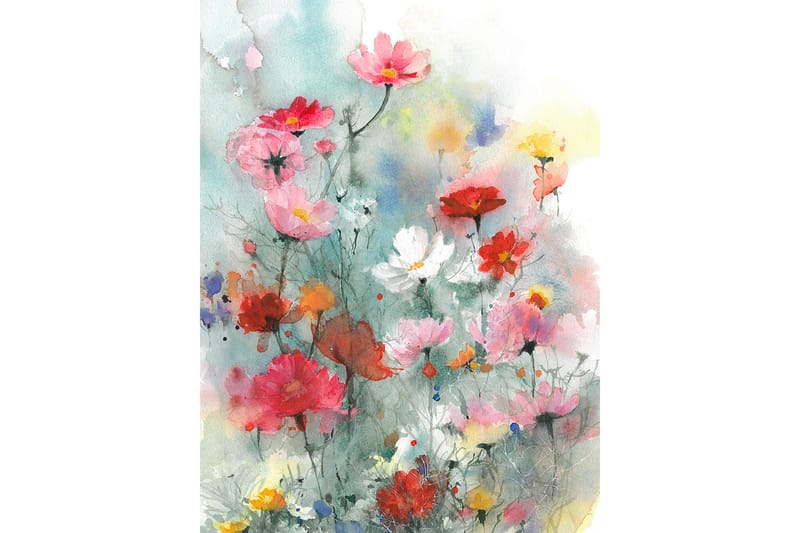 Canvastavla Meadow, 60x80 cm