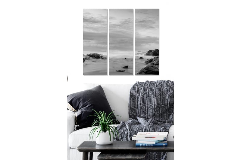Canvastavla Nautical 3-pack Flerfärgad - 20x50 cm - Inredning - Tavlor & konst - Canvastavlor