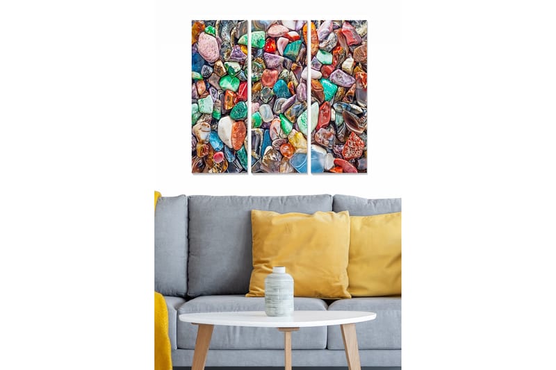 Canvastavla Nautical 3-pack Flerfärgad - 20x50 cm - Inredning - Tavlor & konst - Canvastavlor