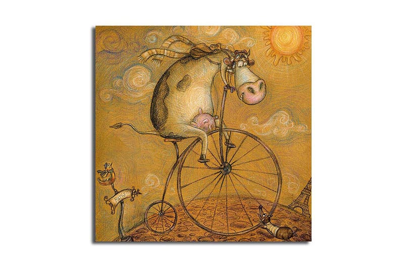 Canvastavla Nautical Flerfärgad - 45x45 cm - Inredning - Tavlor & konst - Canvastavlor