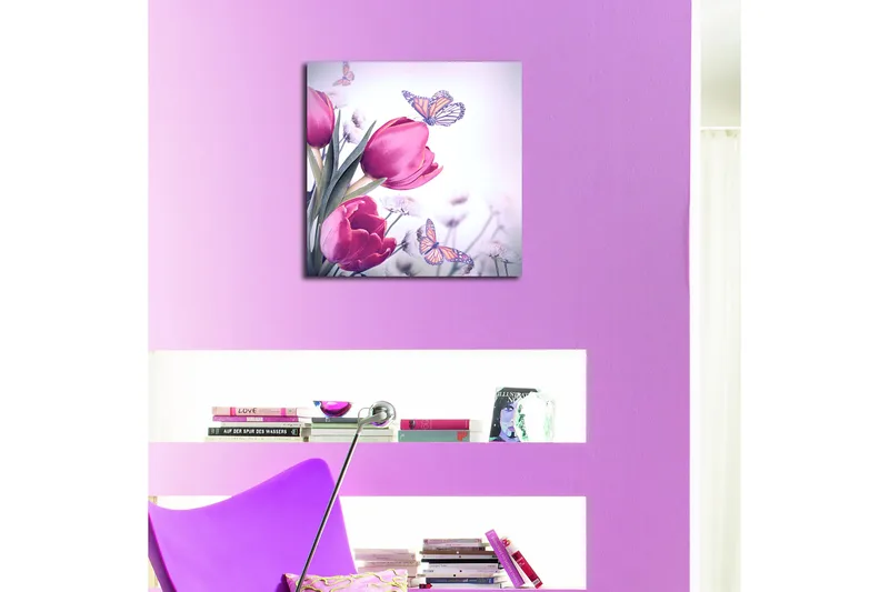 Canvastavla Nautical Flerfärgad - 45x45 cm - Inredning - Tavlor & konst - Canvastavlor