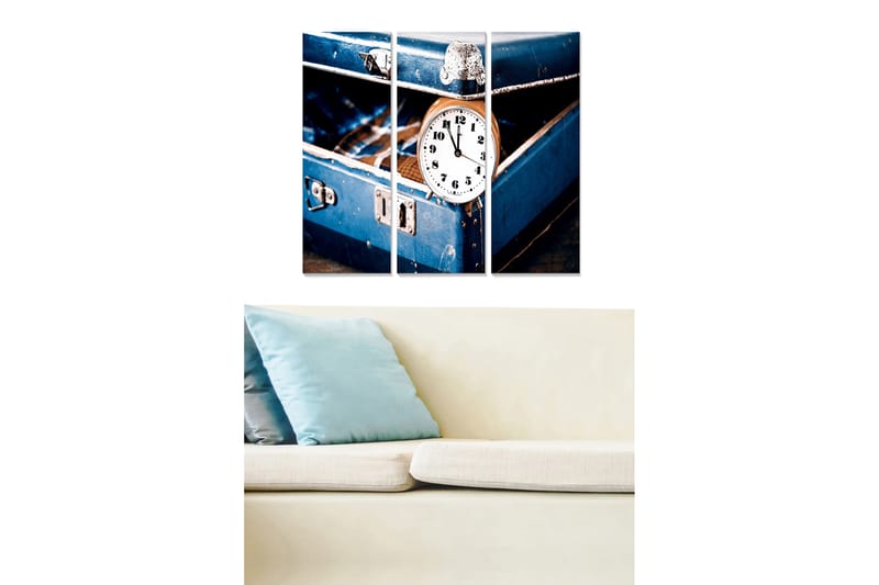 Canvastavla Nostalgic 3-pack Flerfärgad - 20x50 cm - Inredning - Tavlor & konst - Canvastavlor