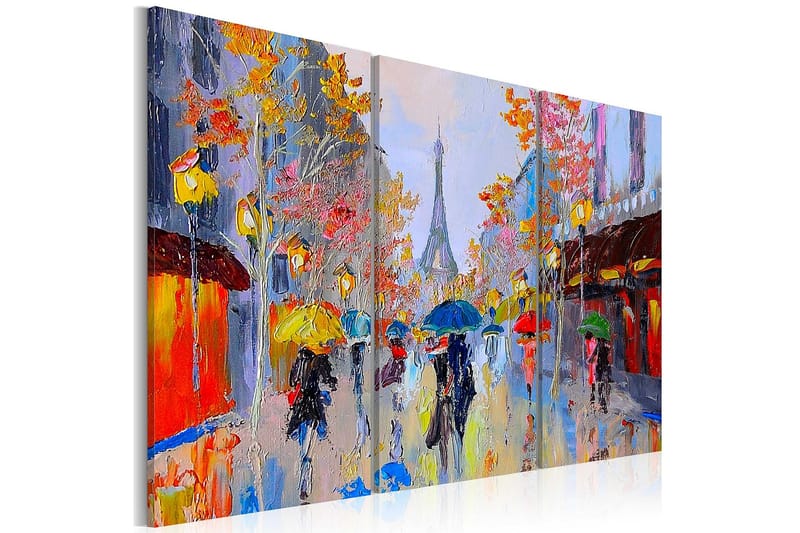 Canvastavla Rainy Paris - Artgeist sp. z o. o. - Inredning - Tavlor & konst - Canvastavlor