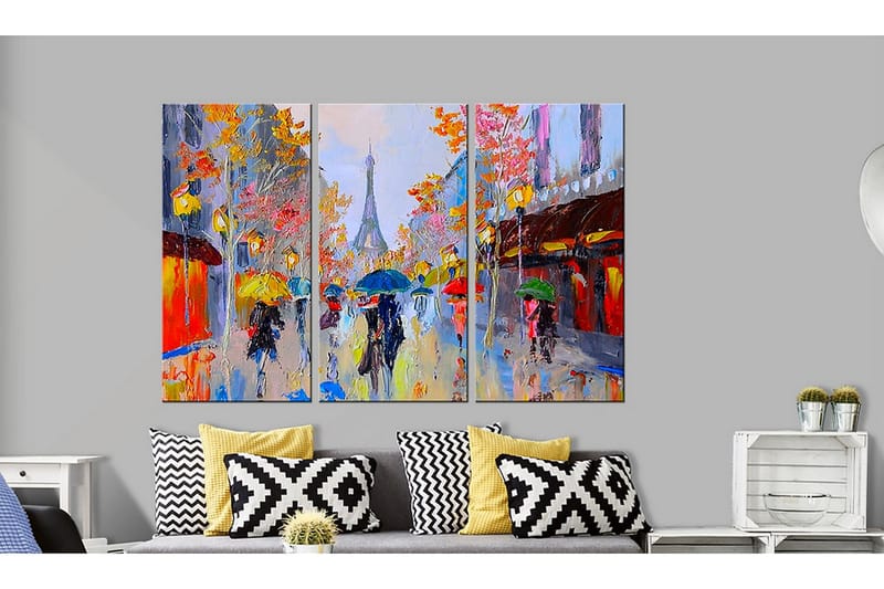 Canvastavla Rainy Paris - Artgeist sp. z o. o. - Inredning - Tavlor & konst - Canvastavlor