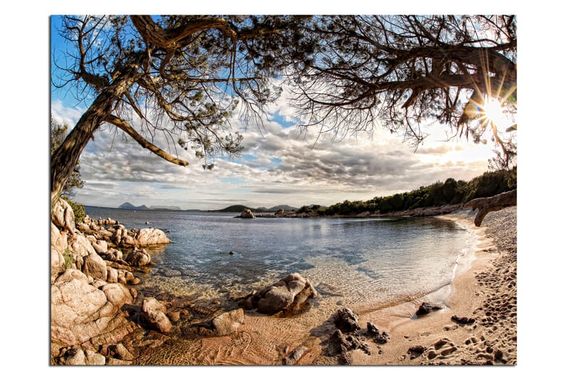 Canvastavla Sardinia, 90x120 cm