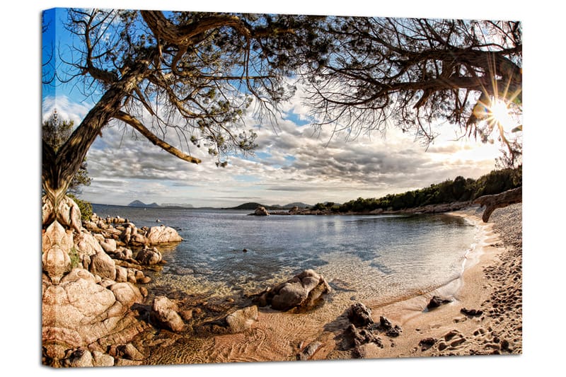 Canvastavla Sardinia - 90x120 cm - Inredning - Tavlor & konst - Canvastavlor