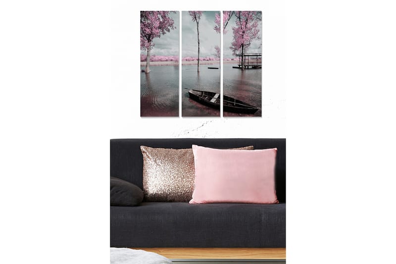 Canvastavla Scenic 3-pack Flerfärgad - 20x50 cm - Inredning - Tavlor & konst - Canvastavlor