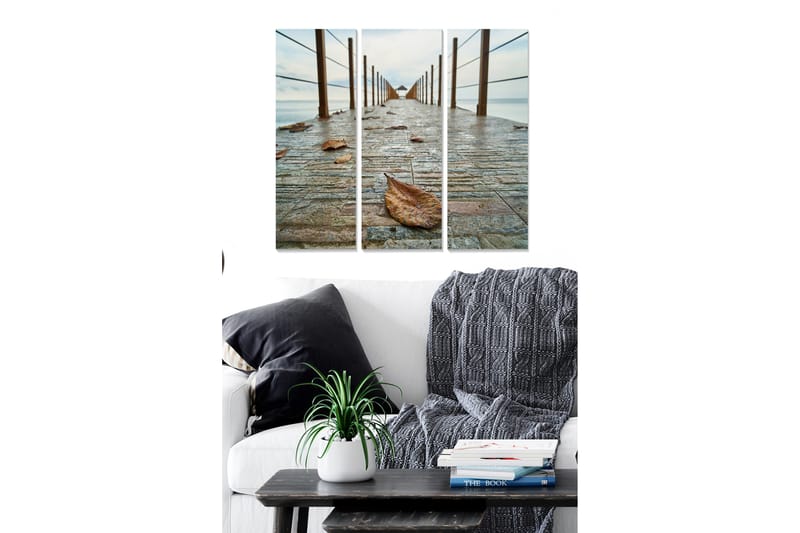 Canvastavla Scenic 3-pack Flerfärgad - 20x50 cm - Inredning - Tavlor & konst - Canvastavlor