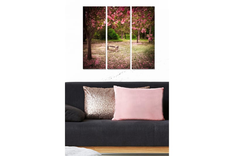 Canvastavla Scenic 3-pack Flerfärgad - 20x50 cm - Inredning - Tavlor & konst - Canvastavlor