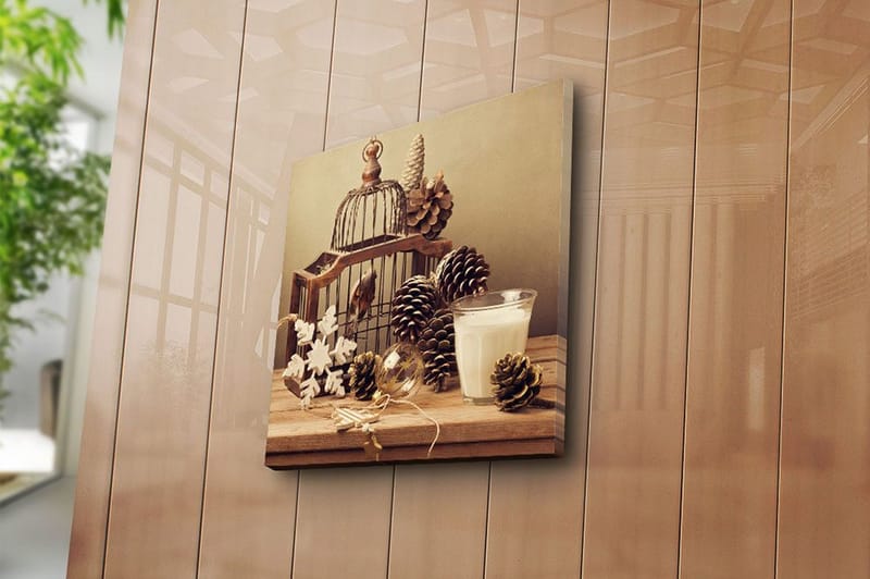 Canvastavla Scenic Flerfärgad - 45x45 cm - Inredning - Tavlor & konst - Canvastavlor