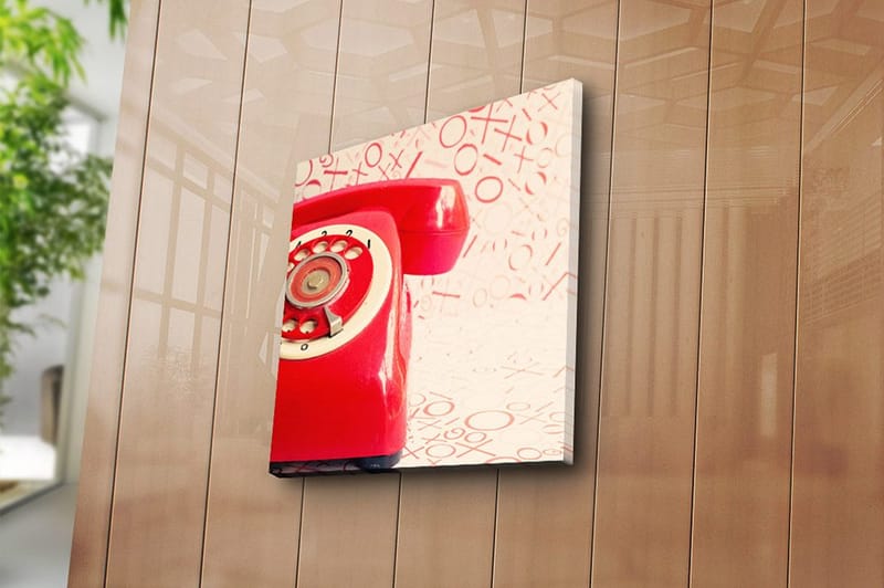 Canvastavla Scenic Flerfärgad - 45x45 cm - Inredning - Tavlor & konst - Canvastavlor